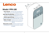 Lenco PPR-100WH Owner's manual