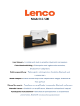 Lenco LS-500 Turntable User manual