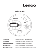 Lenco CD-300BK Owner's manual