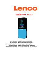 Lenco PODO-153LM Owner's manual