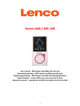Lenco Xemio-668 Pink Owner's manual