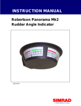 Simrad Panorama RAI Operating instructions