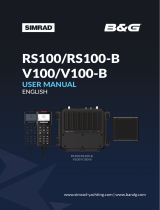 Simrad RS100 / RS100-B Operating instructions