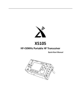 Xiegu X5105 Quick start guide