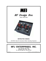 MFJ 5904 Owner's manual