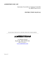 AMERITRON SDC-105 Owner's manual