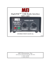 MFJ 1205D8 User manual