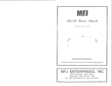 MFJ 17758 User manual