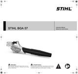 STIHL BGA 57 User manual