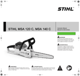 STIHL MSA 120 C-BQ User manual