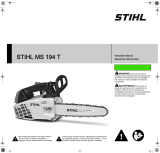 STIHL MS 194 T User manual