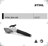 STIHL BGA 200 User manual