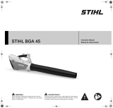 STIHL BGA 45 User manual