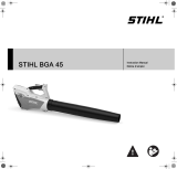STIHL BGA 45 User manual