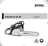 STIHL MS 210, 230, 250 User manual