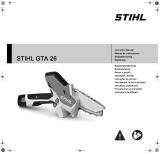 STIHL GTA 26 User manual