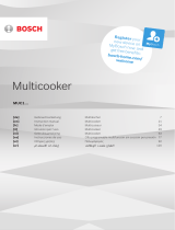 Bosch MUC11W12 900W Autocook Multicooker User manual