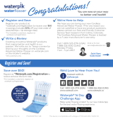 Waterpik WP-560 Quick start guide