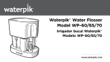 Waterpik WP-60 Owner's manual
