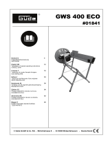 Güde GWS 400 ECO 01841 Owner's manual