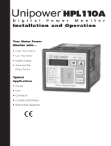 Unipower HPL110/380 Operating instructions
