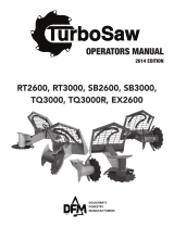 DFM TurboSaw TQ3000R User manual