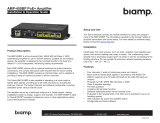 Biamp AMP-450BP Installation & Operation Manual
