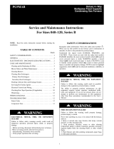 Payne PG9MAB Series A Service And Maintenance Instructions