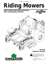 Land Pride ZR44 User manual
