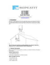 REPEATIT SU-100 MIMO Quick start guide