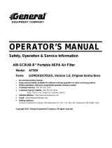 General AIR-SCRUB-R AF500 User manual