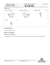 Honda 08P08SMG601 Installation guide