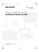 Sharp MX-2300N Guide Software Setup Manual