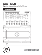 Mackie DL1608 Quick start guide