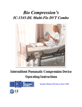 Bio Compression Systems IC-1545-DL Multi-Flo DVT Combo Operating Instructions Manual