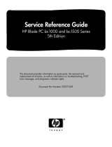 HP Bc1500 Series Reference guide