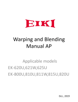Eiki EK-800U User manual