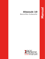 Voice-Acoustic Aleasub-10 User manual
