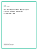 HPE FlexNetwork MSR Series Configuration manual