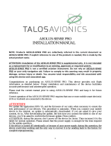 TALOS AEOLUS-SENSE PRO Installation guide
