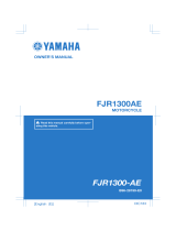 Yamaha FJR1300AE Owner's manual