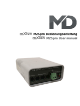 MD mXion MZSpro User manual