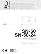 Key Automation SN-50-24 Instructions And Warnings For Installation And Use