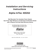 Alpha InTec 40GS2 Installation And Servicing Instructions