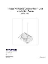 Tropos Networks 5210 User manual