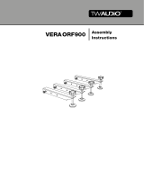 twaudio VERA ORF900 Assembly Instructions Manual