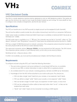 Comrex VH2 Quick start guide
