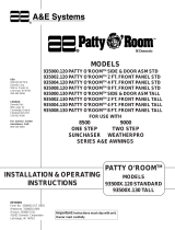 Dometic A&E PATTY O’ROOM Installation & Operating Instructions Manual