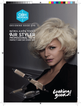 OBH Nordica Björn Axén Tools Air Styler Professional 700W Owner's manual