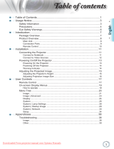 Optoma TH1060 User manual